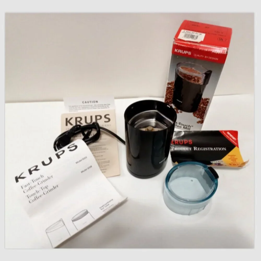 Krups Fast Touch Coffee Mill Spice Grinder Tested